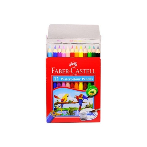 Faber Castell Pensil Warna Isi 12 Pcs Pendek 65g